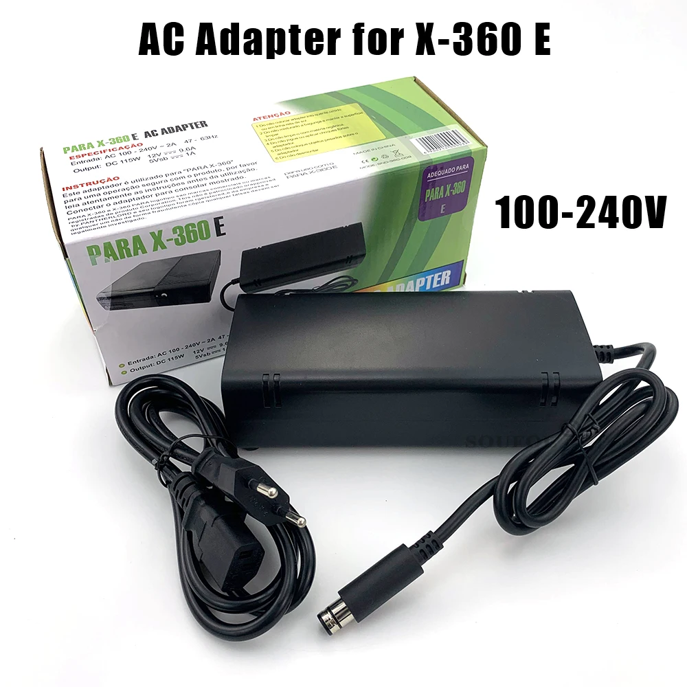 Gaming Console Xbox 360 - US/EU/UK Plug 12 V AC Adapter