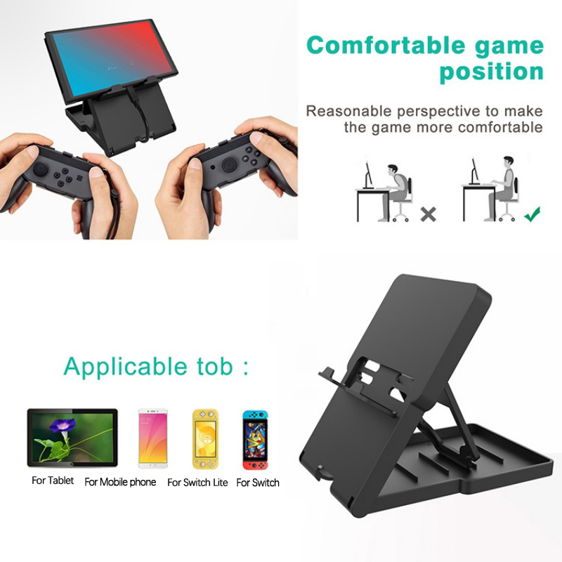 Gaming Console Stand - Standhouderbasis Opvouwbare speelstandaard voor Switch Console
