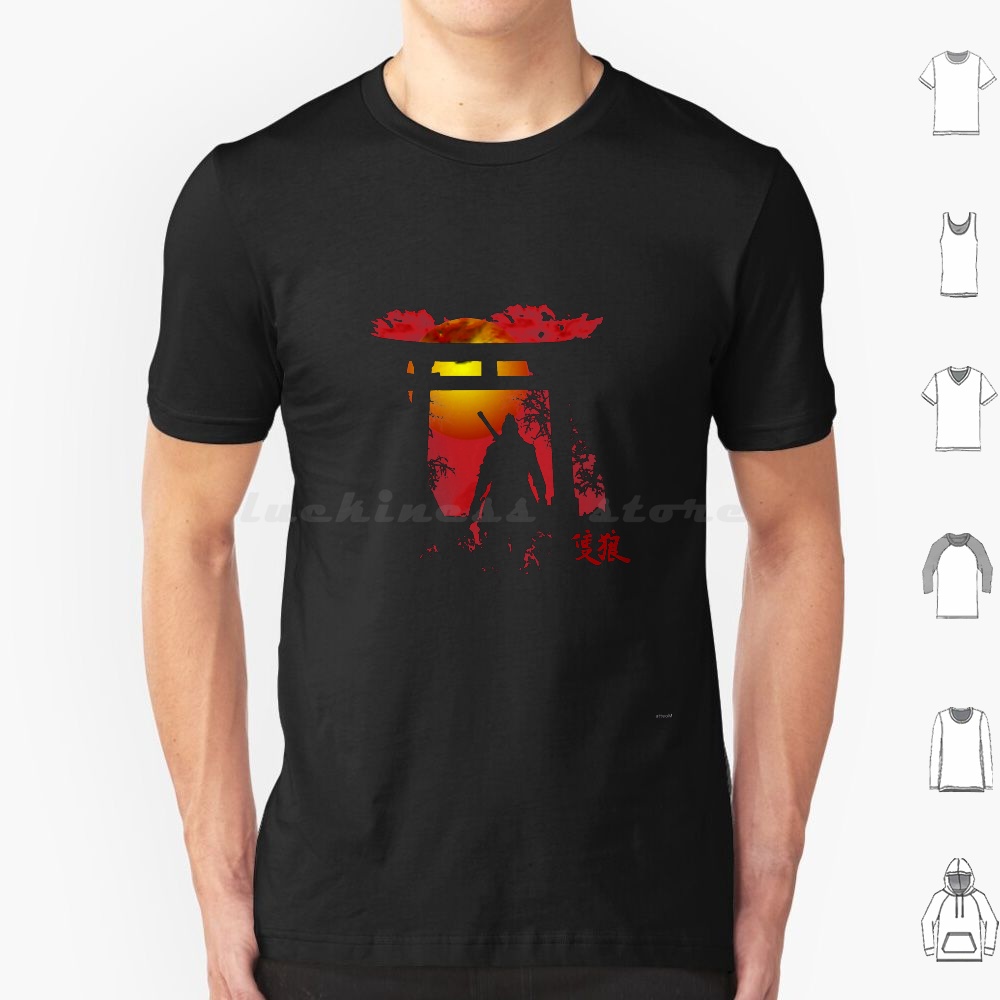 Gaming Console Japan - Sekiro At The Gate T-shirt Heren