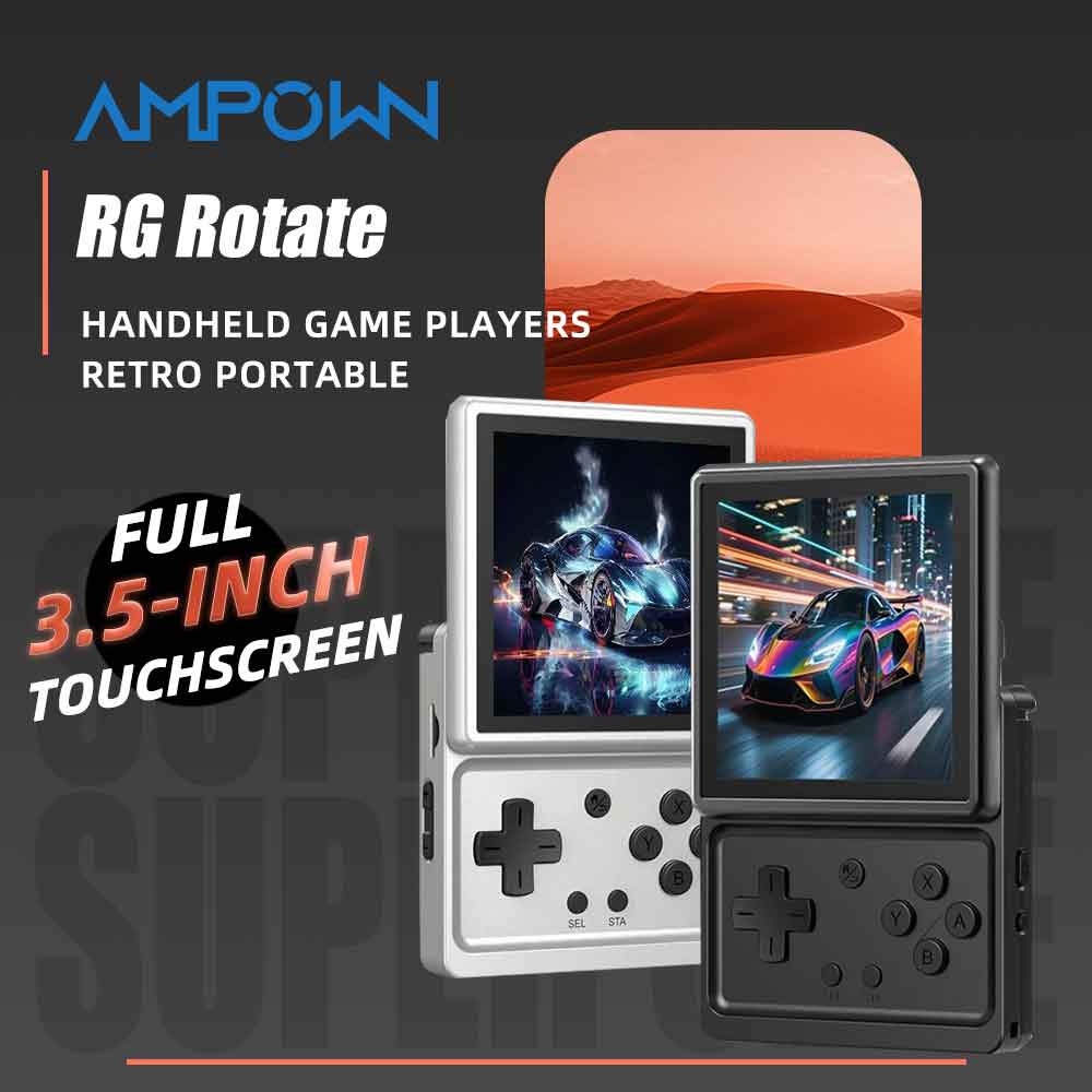Gaming Console.Emulators - ANBERNIC RG Draaibare Android Handheld Game
