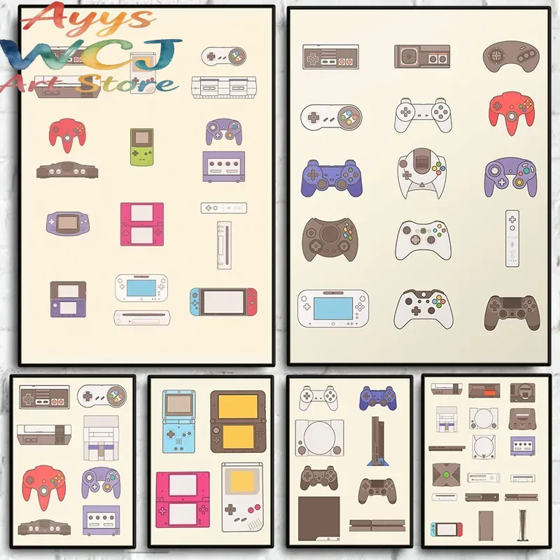 Gaming Console Picture - Video Game Handheld en Console Evolution