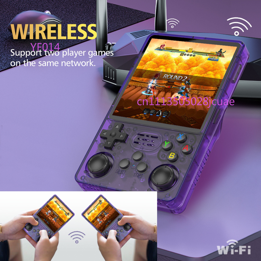 Gaming Console Portable - R36Plus Open Source Handheld Gameconsole, 4
