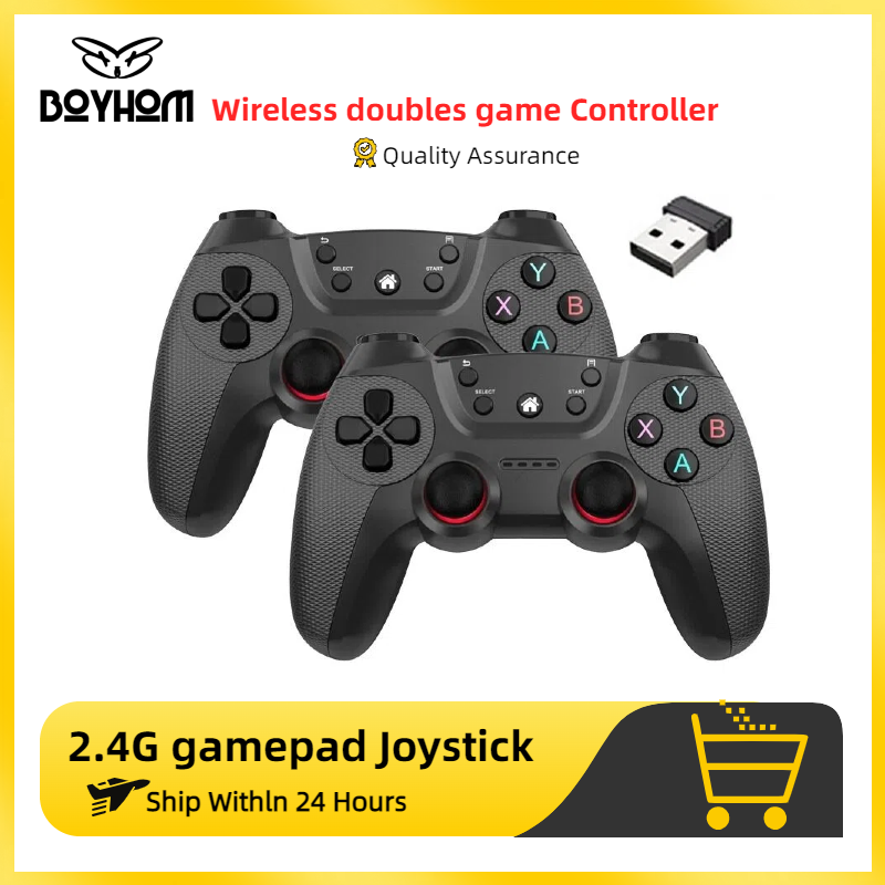 Gaming Console For Android Tv - Boyhom Draadloze Dubbele Game Controller Voor
