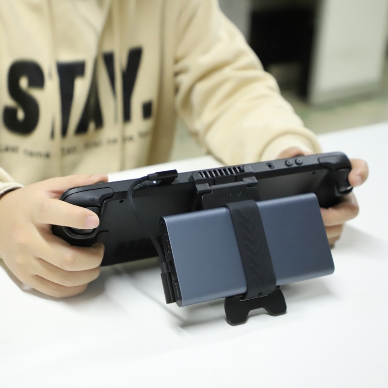 Gaming Console Power Bank - 2 In 1 Desktop-Houder Beugel Met