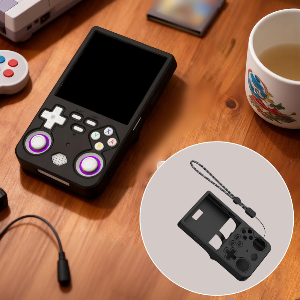 Gaming Console R36 Ultra - Siliconen hoesje met draagkoord voor R36