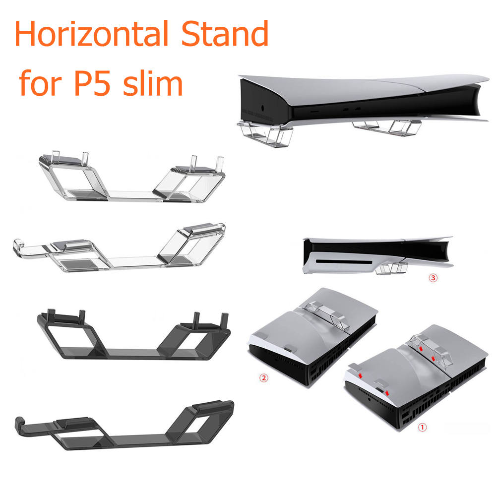 Gaming Console Holder - Horizontale standaard voor PS5 Slim digitale/schijfgameconsoles