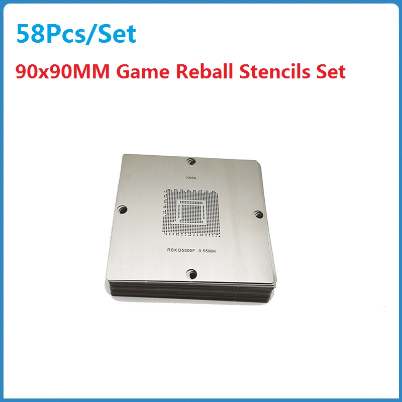 Gaming Console Xbox 360 - 58 Stks/set 90X90Mm Game Stencils Set