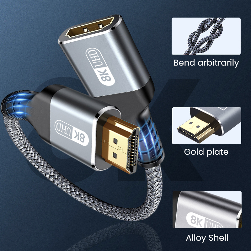 8K HDMI Verlengkabel HDMI 2.1  - Hdmi Cable 2.1 recensie en prijs