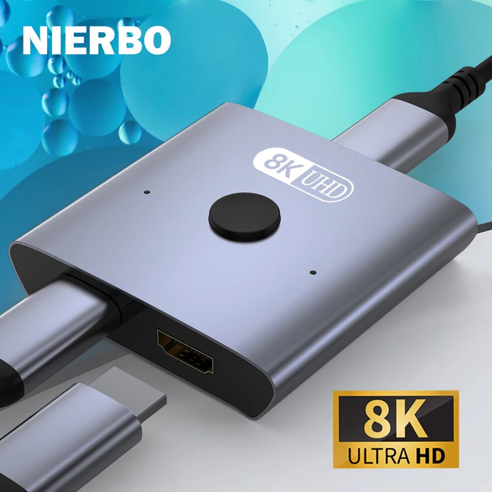 NIERBO 8K bidirectionele HDMI  - Hdmi Cable 2.1 recensie en prijs
