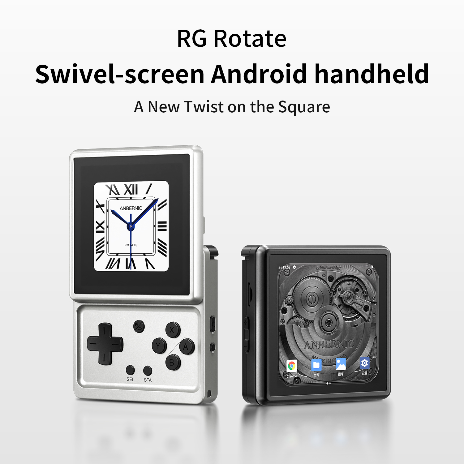 ANBERNIC RG Draaibare Android  - Gaming Console.Emulators recensie en prijs