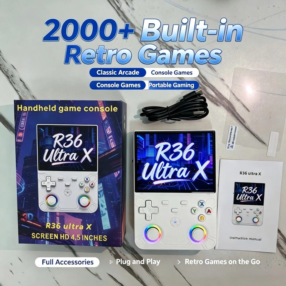 R36 Ultra X Retro Handheld Gam - Gaming Console R36 Ultra recensie en prijs