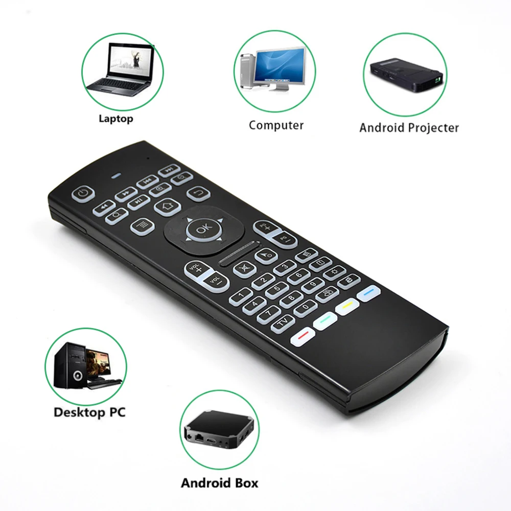MX3 Backlight Air Mouse Draadl - Gaming Console For Android Tv recensie en prijs