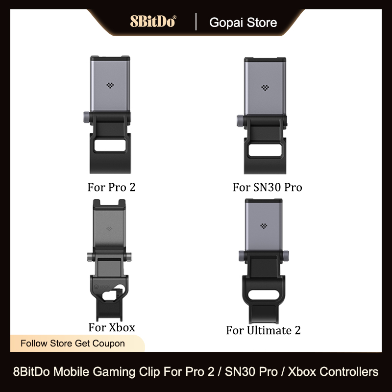 8BitDo mobiele gamingclip voor - Microsoft Controller Xbox Wireless recensie en prijs