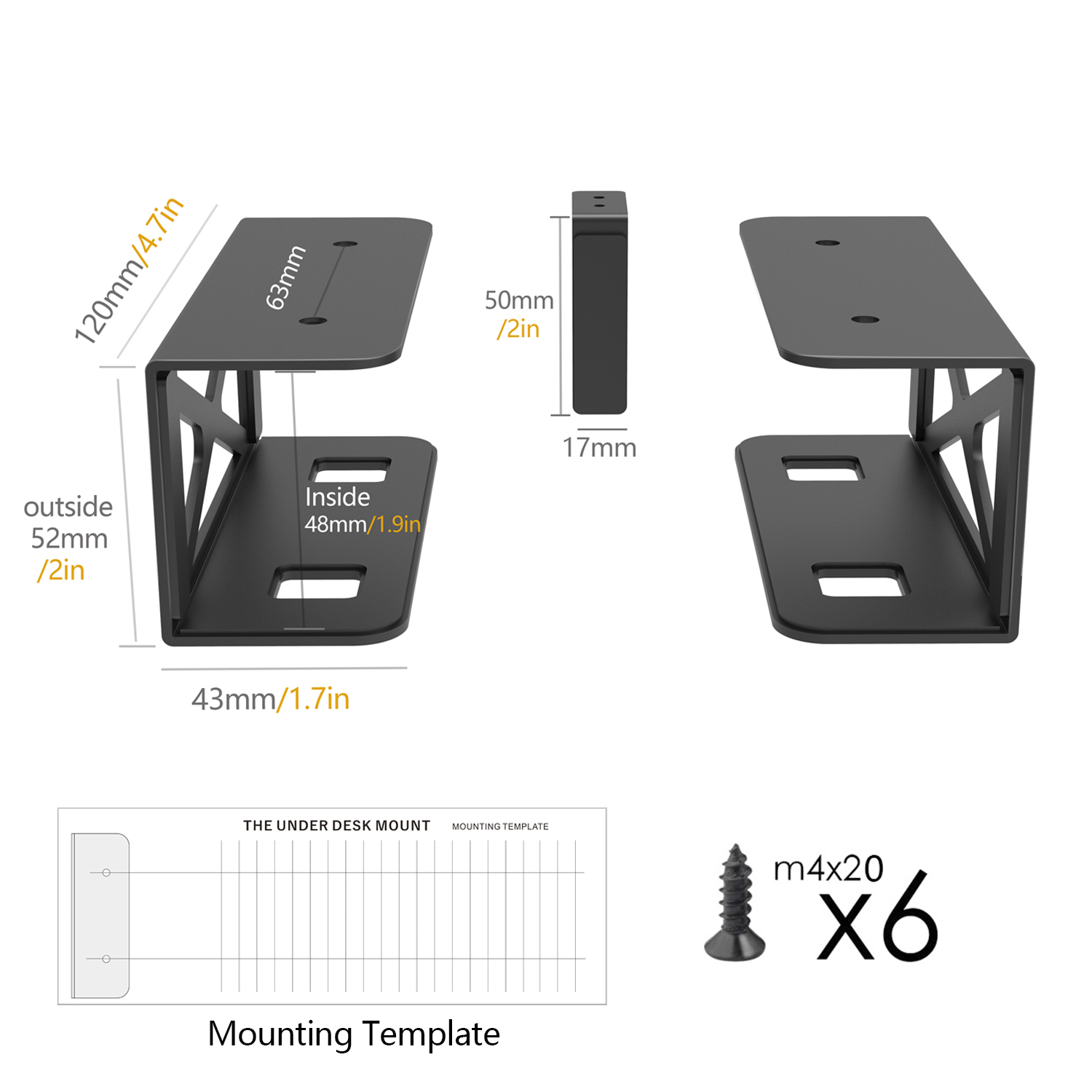 Onder Bureau Laptop/Mini Pc Op - Gaming Console Stand recensie en prijs