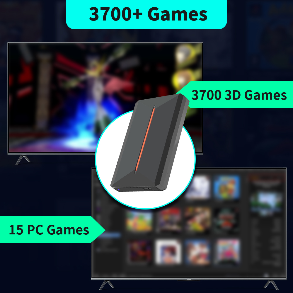 Launchbox OS 500GB Draagbare G - Gaming Console In Chinese recensie en prijs